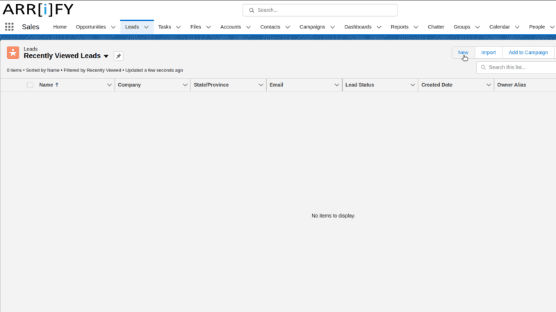 Convert Lead in Salesforce — Arrify